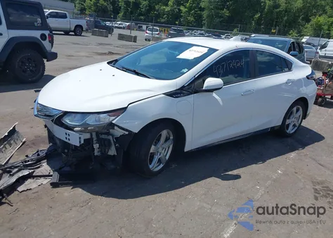2017 Chevrolet Volt Lt из США, поврежденный, VIN 1G1RA6S52HU100811